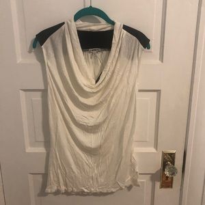 SALE⚡️Express White Cowl Neck Tank Top
